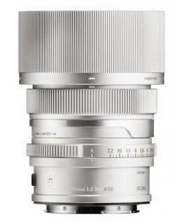 Sigma 50mm F2 DG Contemporary MILC Full-frame-objektiivi Hopea
