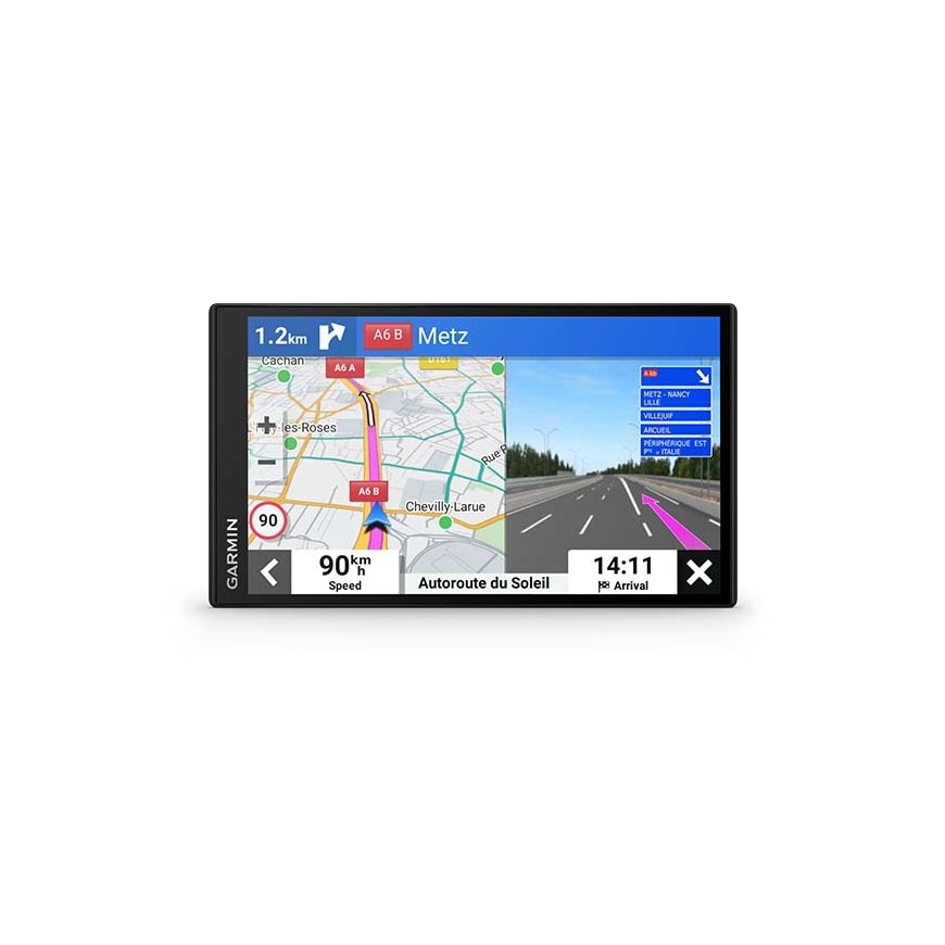 Garmin DriveSmart 76 navigaattori Kiinteä 17,8 cm (7") TFT Kosketusnäyttö 239,6 g musta