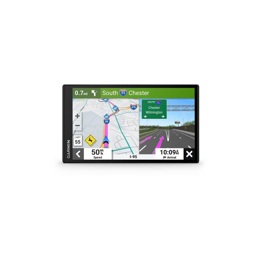 Garmin DriveSmart 76 navigators Fiksēts 17,8 cm (7") TFT Skārienjūtīgais ekrāns 239,6 g Melns – 2