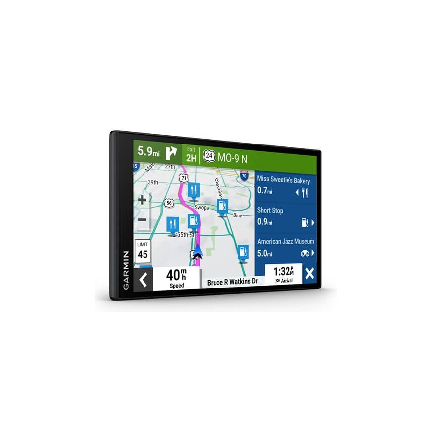 Garmin DriveSmart 76 navigaattori Kiinteä 17,8 cm (7") TFT Kosketusnäyttö 239,6 g musta – 5