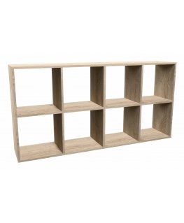 Topeshop MALAX 2X4 SONOMA книжный шкаф для гостиной