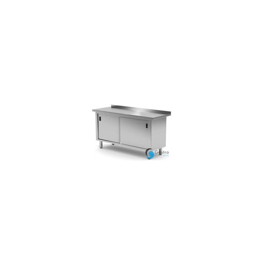 Hendi Wall-Mounted Table with Shelf, Screwable, Budget Line 100x60x95 cm