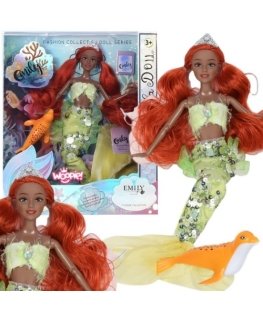 Nukke Sirena Emi Mermaid hylkeineen WOOPIE ROYAL