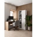 Topeshop RD-80 BIEL KPL knygų lentyna biurui Topeshop RD-80 BIEL KPL knygų lentyna biurui
