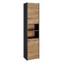 Topeshop S40 ANTRACYT/ARTISAN vannitoakapp
