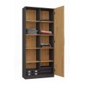 Topeshop RD-80 ANT/ART KPL knygų lentyna biurui Topeshop RD-80 ANT/ART KPL knygų lentyna biurui