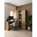 Topeshop RD-80 ANT/ART KPL knygų lentyna biurui Topeshop RD-80 ANT/ART KPL knygų lentyna biurui