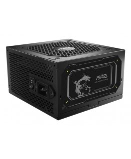 MSI MAG A850GL PCIE5 II virtalähdeyksikkö 850 W 20+4 pin ATX ATX musta