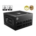 MSI MAG A850GL PCIE5 II power supply unit 850 W 20+4 pin ATX ATX Black MSI MAG A850GL PCIE5 II power supply unit 850 W 20+4 pin ATX ATX Black