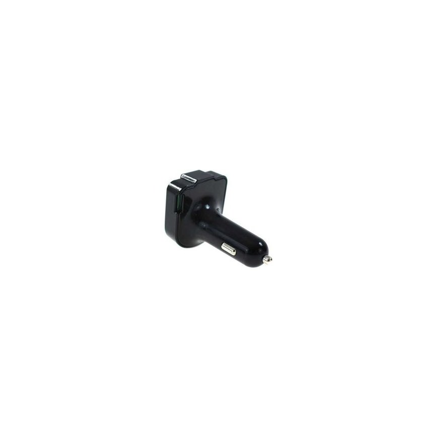 Automašīnas FM uztvērējs ar 2×USB-A 12V 24V AMIO-04650
