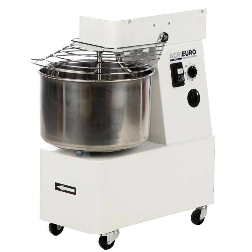 Prismafood Spiral Mixer with Fixed Gear 2 Speeds 88 kg/h 32L 400 V 1700 W
