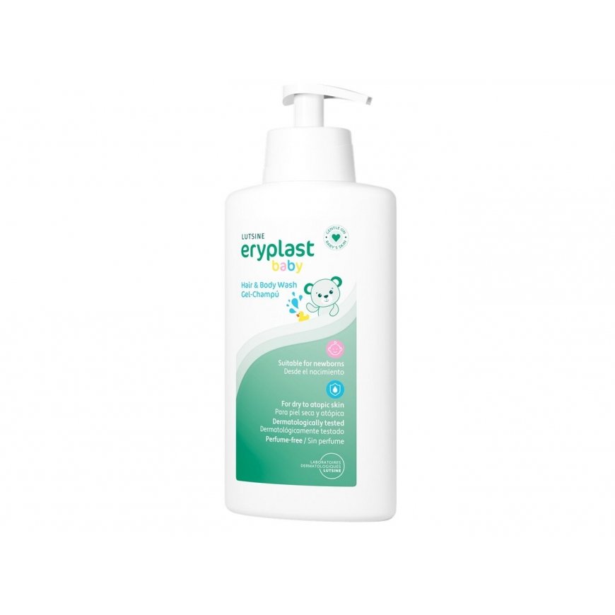 Lutsine E45 Lutsine Eryplast beebi geel-šampoon kuivale ja atoopilisele nahale, 500 ml – 2