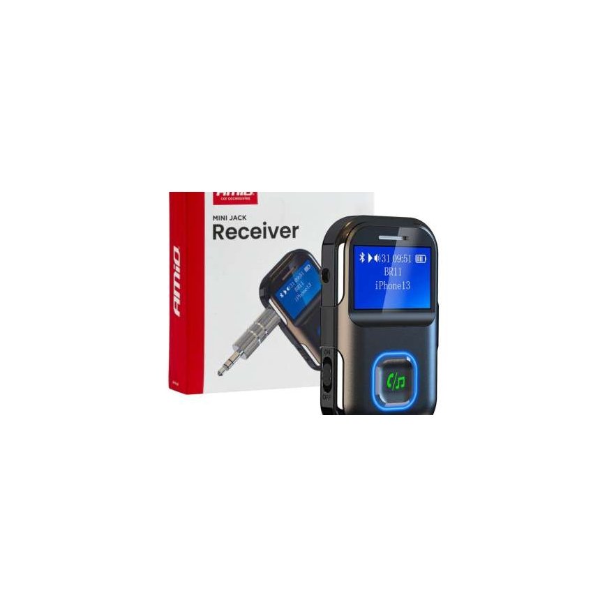 AMiO Bluetooth uztvērējs uz mini jack