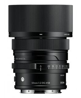 Sigma 50mm F2 DG Contemporary MILC Viso rėmelio objektyvas Juoda