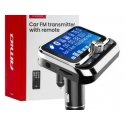 Auto FM transmitter koos puldiga 2×USB-A 12V 24V AMIO-04657 Auto FM transmitter koos puldiga 2×USB-A 12V 24V AMIO-04657