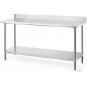 Hendi Wall-mounted Table with Shelf and Screwed Edge Budget Line 120x60x95 cm Hendi Wall-mounted Table with Shelf and Screwed Edge Budget Line 120x60x95 cm