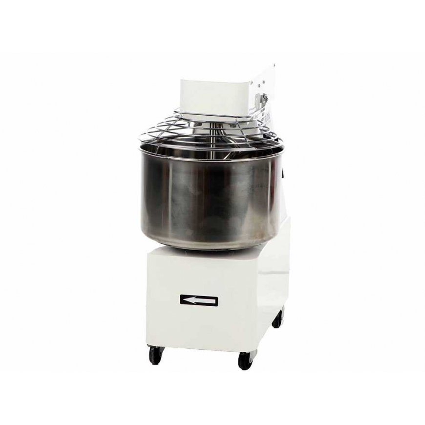 Prismafood Spiral Meat Mixer with Fixed Auger, 2 Speeds, 56 kg/h, 22L, 400 V, 1100 W – 2