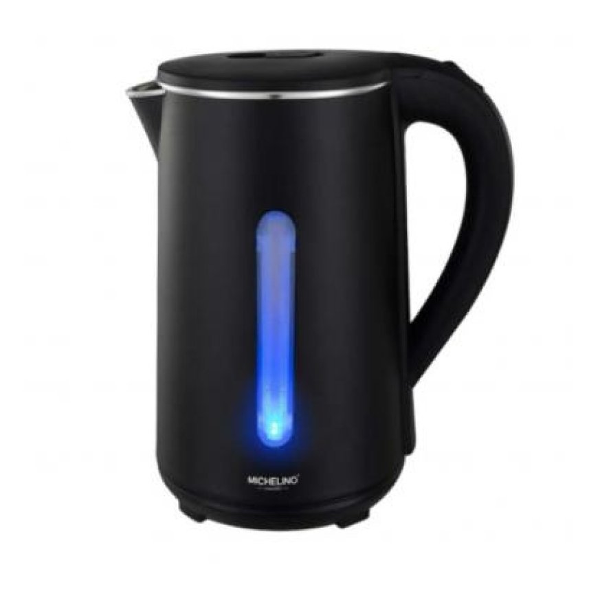 Virdulys Michelino 74460 1.7l nerūsējošā tērauda/melns