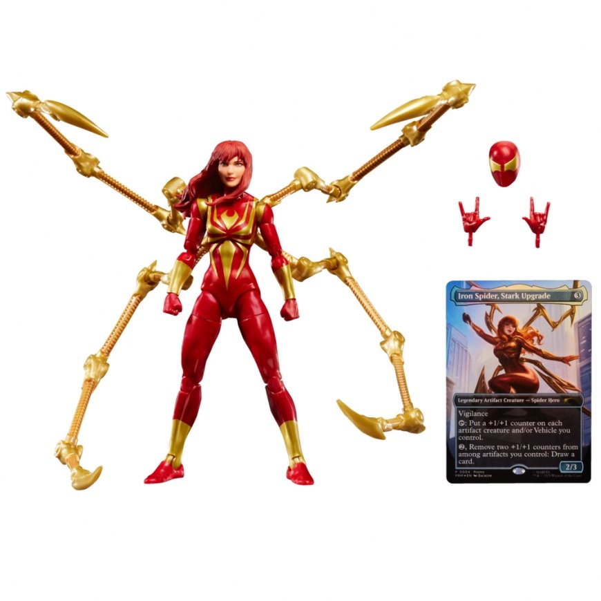 Marvel Legends Series Magic: The Gathering Mary Jane Watson (Iron Spider) – 2