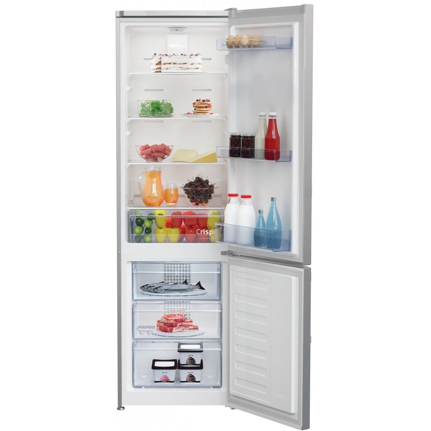 Beko RCNA305K40SN Pastatomi 266 L E Sidabras – 3