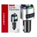 Car FM Transmitter 2×USB-A microSD 12V 24V AMIO-04654 Car FM Transmitter 2×USB-A microSD 12V 24V AMIO-04654