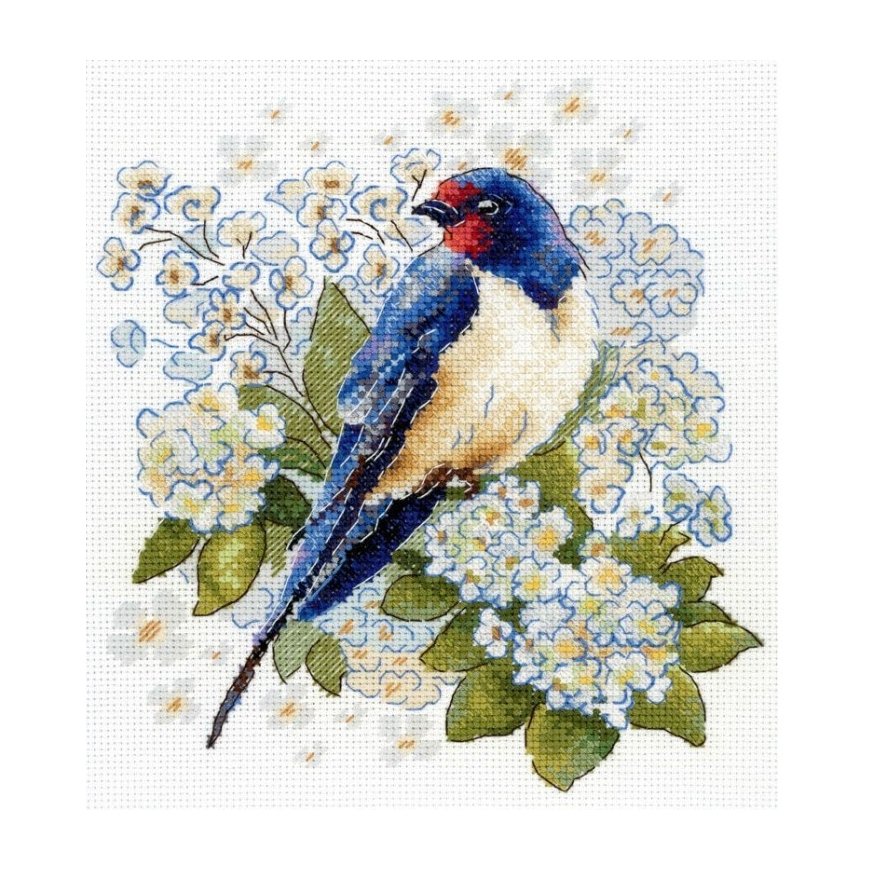 Beldizart Cross Stitch Kit "Swallows" 18*19 cm SNV-922 – 2