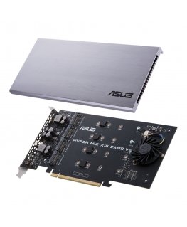 ASUS HYPER M.2 X16 CARD V2 интерфейсная карта/адаптер Внутренний