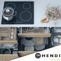 Hendi Kaksoisivuinen jäähdytysvaunu buffetkäyttöön roll-top kansilla Duo UNIQ - vihreä Hendi Kaksoisivuinen jäähdytysvaunu buffetkäyttöön roll-top kansilla Duo UNIQ - vihreä