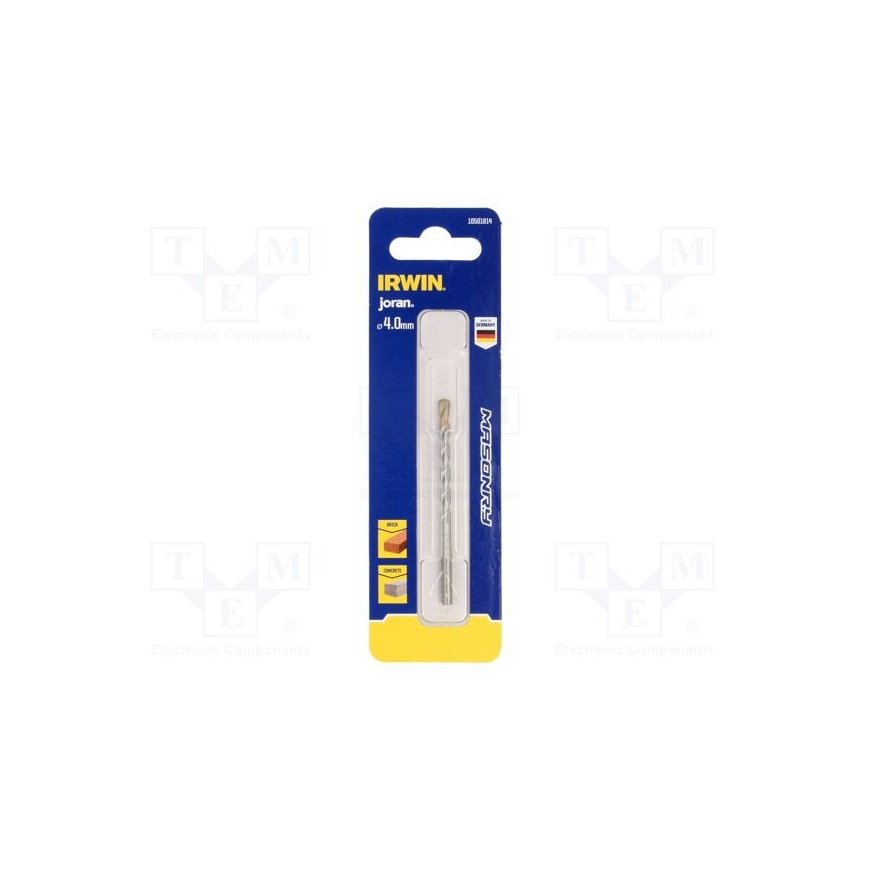 Trell Murbor kivimaterjalide puurid 4,0x45/80mm - Irwin 10501814