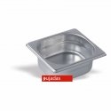 Pujadas Indas GN1/2, H 10 cm, 6,1 l, nerūdijantis plienas, vnt Pujadas Indas GN1/2, H 10 cm, 6,1 l, nerūdijantis plienas, vnt