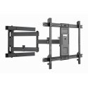 Gembird WM-80ST-05 televizora stiprinājums 2,03 m (80") Melns Gembird WM-80ST-05 televizora stiprinājums 2,03 m (80") Melns