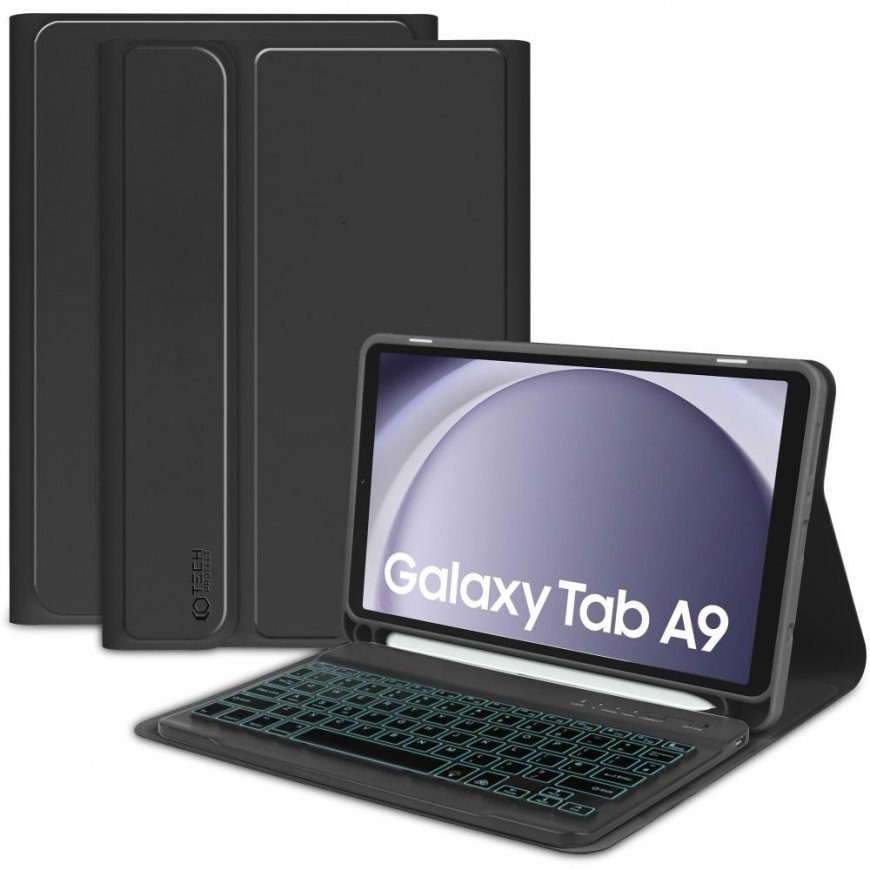 TECH-PROTECT SC PEN + KEYBOARD GALAXY TAB A9 | A11 8.7 X110 | X115 | X133 | X135 Black