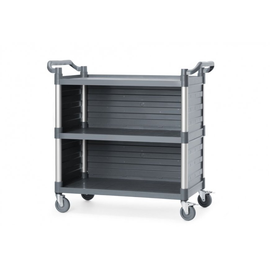 Amer Box Server Trolley with a capacity of 150 kg, 3 shelves, dimensions 842x486 mm