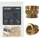 Ruthex M6 series insert - Rx-M6x6.8 - 25 pcs. Ruthex M6 series insert - Rx-M6x6.8 - 25 pcs.