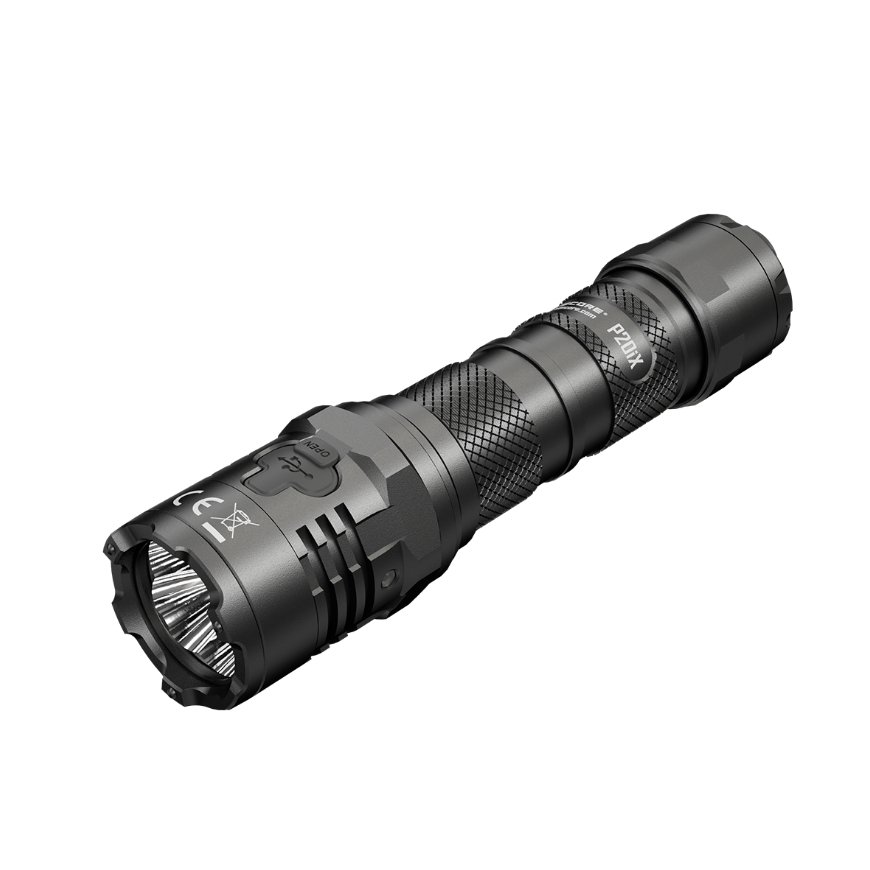 Nitecore P20iX Melns Taktiskais lukturis LED