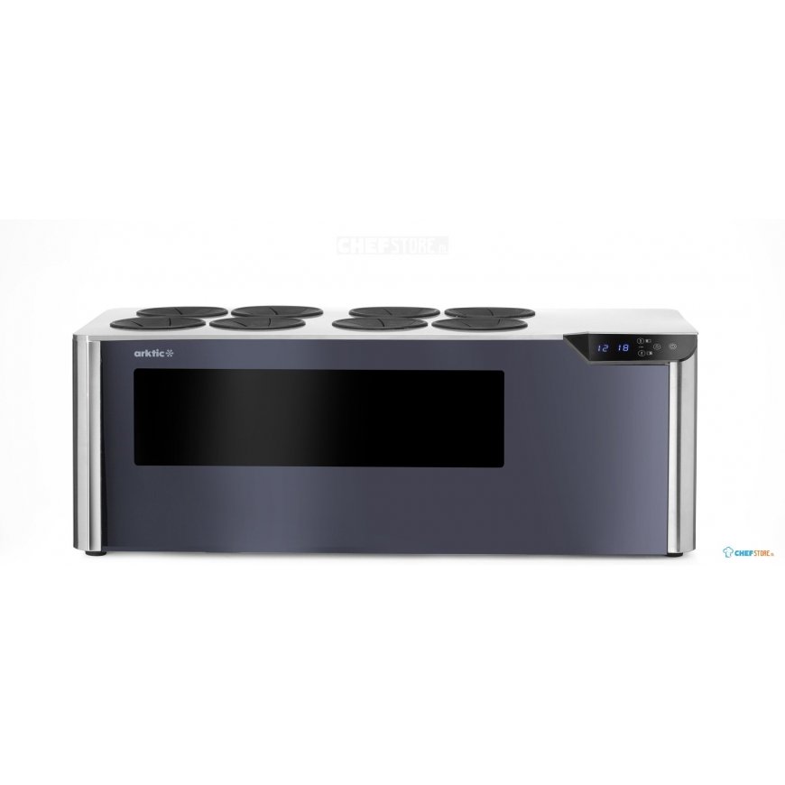 Arktic Wine Refrigerator Dual Zone Adjustable for 8 Bottles LED 60 W – 2