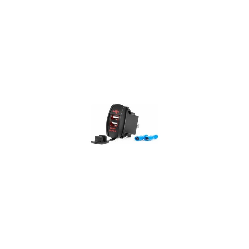 Automotive FM Transmitter 2×USB-A 1×USB 12V 24V AMIO-04649 – 2