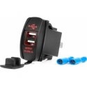 Automotive FM Transmitter 2×USB-A 1×USB 12V 24V AMIO-04649 Automotive FM Transmitter 2×USB-A 1×USB 12V 24V AMIO-04649