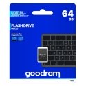 Goodram UPI2 USB zibatmiņa 64 GB USB Type-A 2.0 Melns Goodram UPI2 USB zibatmiņa 64 GB USB Type-A 2.0 Melns