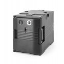 Amer Box Thermal Container with Heating Function up to 68C 2x GN1/1 200 W - Hendi 707692 Amer Box Thermal Container with Heating Function up to 68C 2x GN1/1 200 W - Hendi 707692