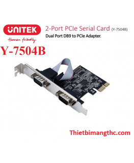 Unitek PCI Express -ohjain 2x RS-232
