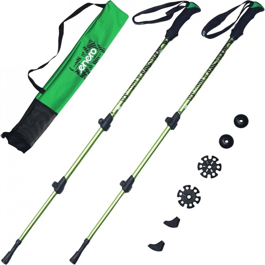 NORDIC WALKING POLES TRAVEL WITH ENERO CARRY CASE