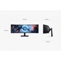 Samsung S49FG912EU tietokoneen litteä näyttö 124,5 cm (49") 5120 x 1440 pikseliä Dual QHD LCD musta Samsung S49FG912EU tietokoneen litteä näyttö 124,5 cm (49") 5120 x 1440 pikseliä Dual QHD LCD musta