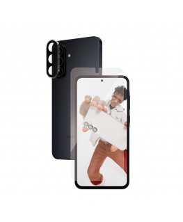 PanzerGlass SAFE. by ® 2-in-1 Bundle Samsung Galaxy A56 5G Caurspīdīgs ekrāna aizsargs 1 pcs
