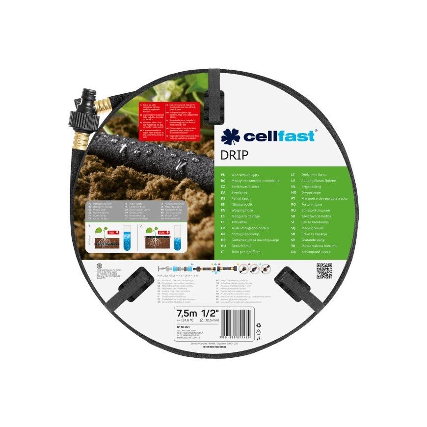 CELLFAST 19-002 dārza šļūtene 7,5