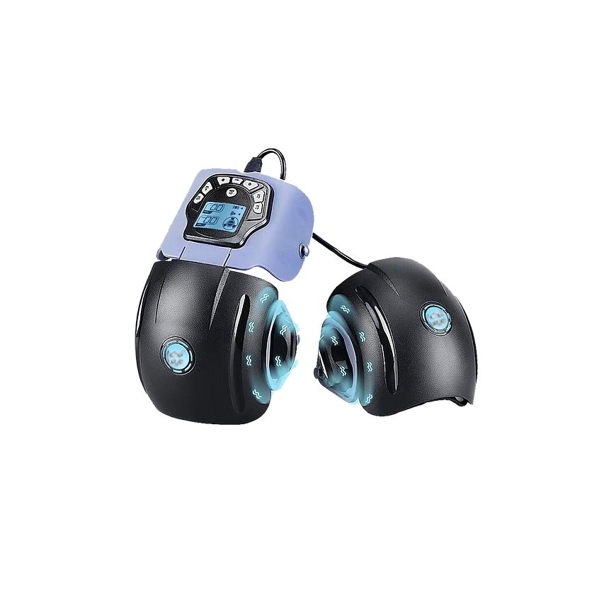 ELEEELS R1 massager Knee Black, Blue – 2