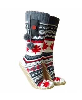 Glovii GOBM slippers Slipper boot Female Grey, Red, White
