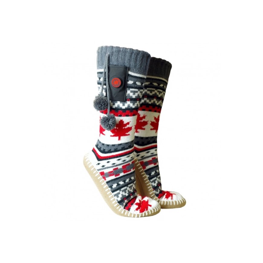 Glovii GOBM rītakurpes Čības-zābaciņi Sieviete Pelēks, Sarkans, Balts