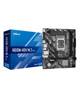 Asrock H610M-HDV/M.2 R2.0 Intel H610 LGA 1700 „micro ATX“