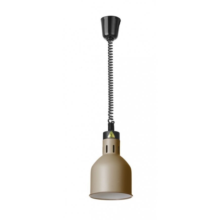 Hendi āra sildlampas uzkarsēšanai, piekārtas cilindriskas, diametrs 175 mm, 250 W - smilšu krāsa. – 2